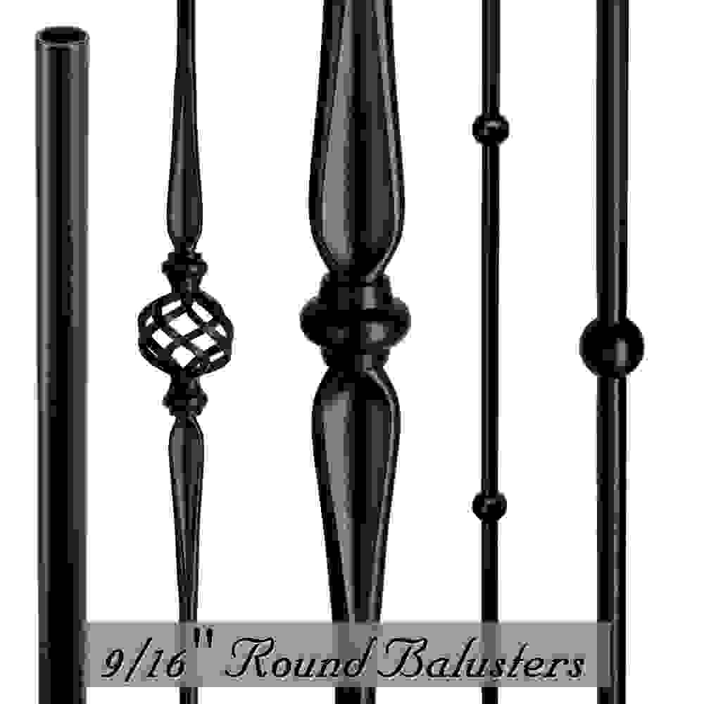 Baluster Store Iron Stair Railing, Iron Balusters, Stair Handrail